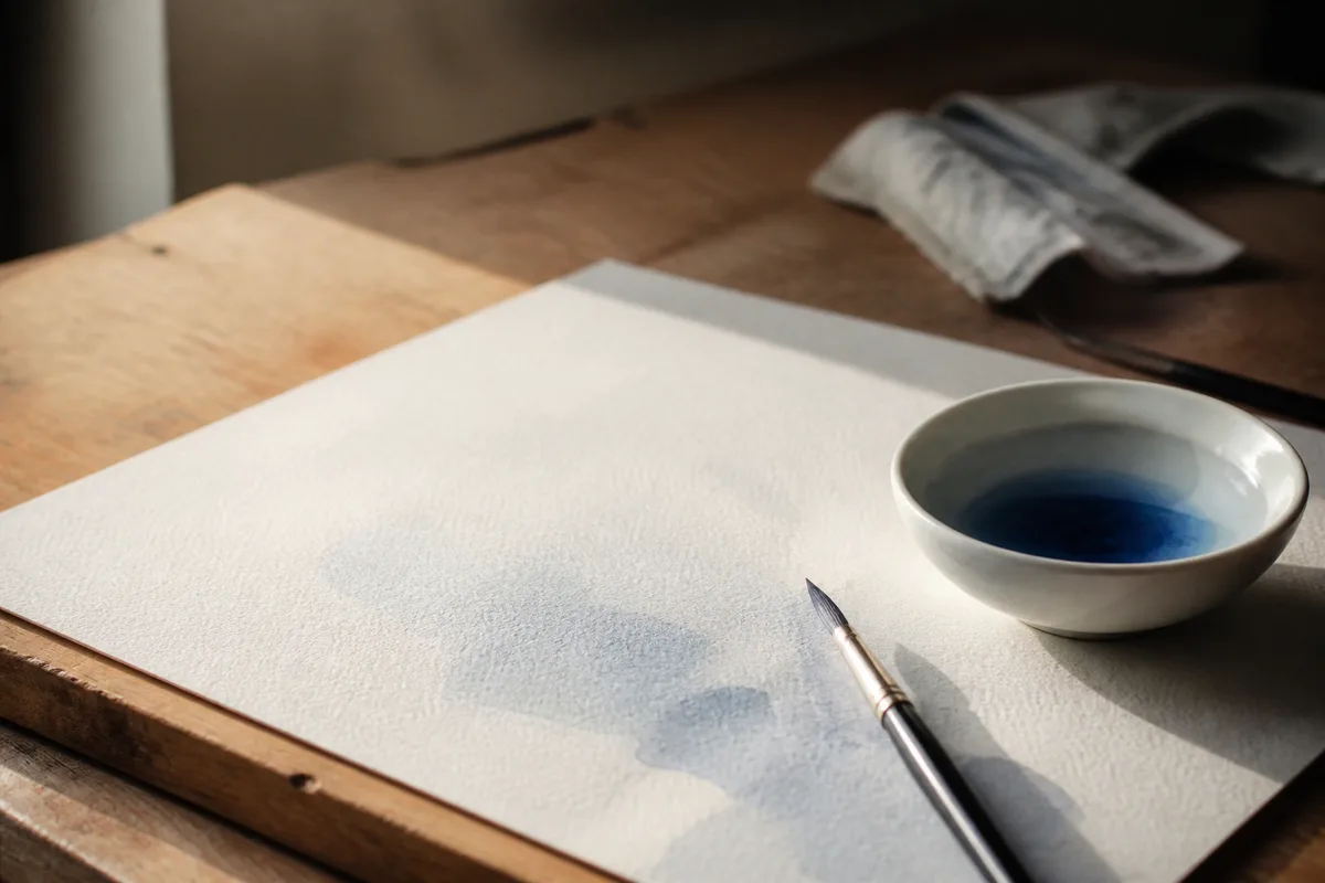 Papier aquarelle : grain et grammage, comment choisir